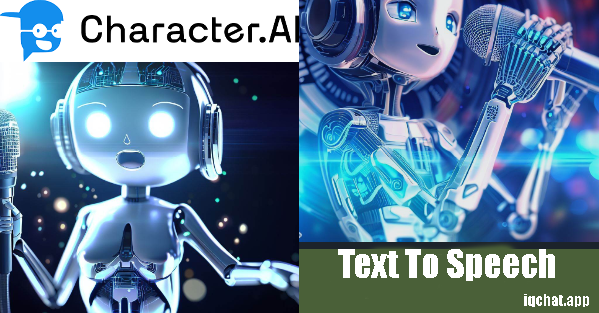  Character ai voice text to speech